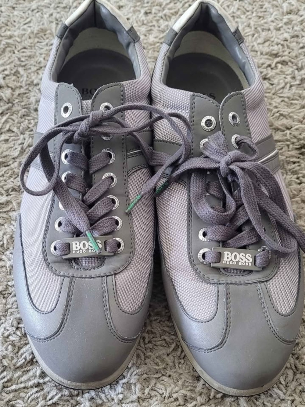 BOSS Gray Man Sneakers
